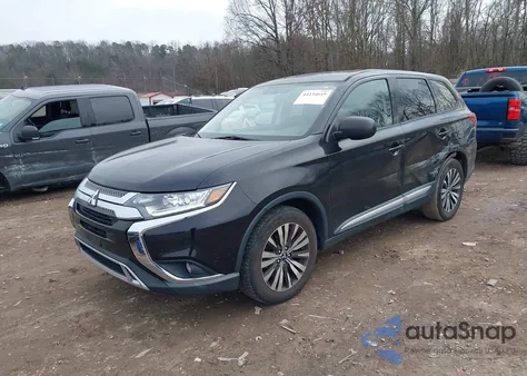 2019 Mitsubishi Outlander Es from USA, damaged, VIN JA4AD2A32KZ009031